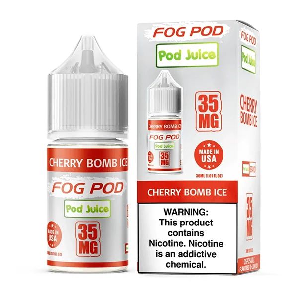 Cherry Bomb Ice Pod Juice x Fog Pod Salts 30mL thumbnail
