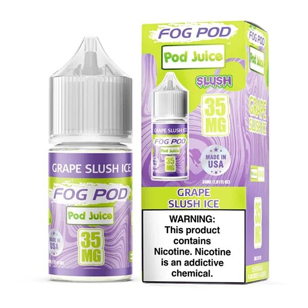 Grape Slush Ice Pod Juice x Fog Pod Salts 30mL thumbnail