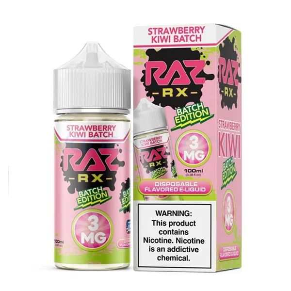 Strawberry Kiwi Batch Pod Juice x Raz Batch Edition 100mL thumbnail