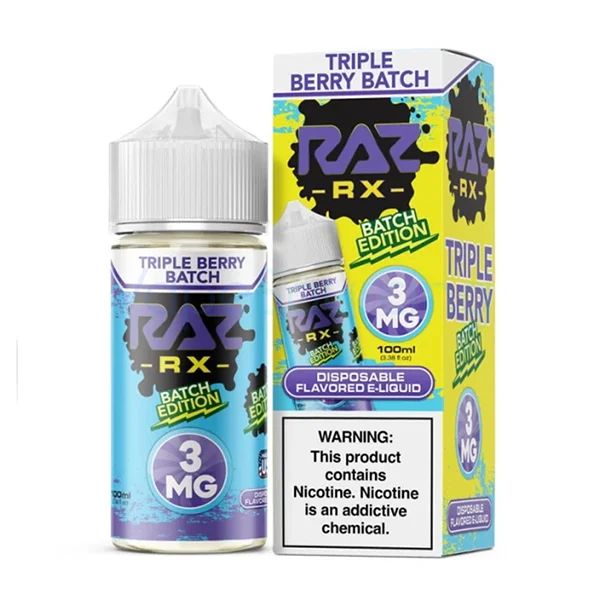Triple Berry Batch Pod Juice x Raz Batch Edition 100mL thumbnail