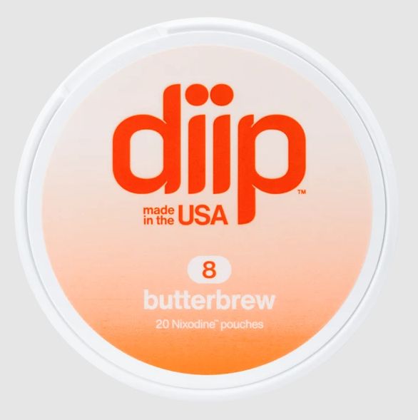 DIIP Nicotine Pouches butterbrew