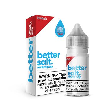 Rocket Pop Vapetasia Better Salt Salts 30mL with packaging