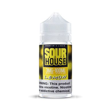 Lemon by Sour House E-Liquid bottle