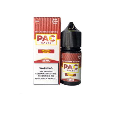 Special Blend PAC Salts 30mL with packaging