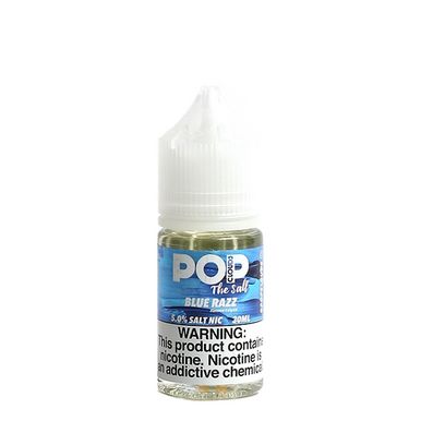 Blue Razz by Pop Clouds Salt E-Liquid Bottle
