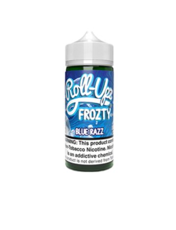 Blue Raspberry Ice Juice Roll Upz TF-Nic 100ml Bottle