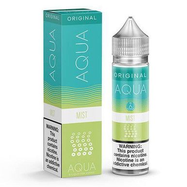 Mist by Aqua Tobacco-Free Nicotine Nicotine E-Liquid With packaging
