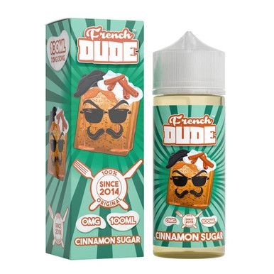 Cinnamon Sugar French Dude 100mL with packaging