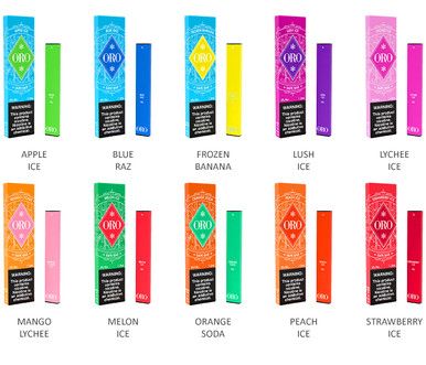 Oro Disposable E-Cigs | 300 Puffs thumbnail