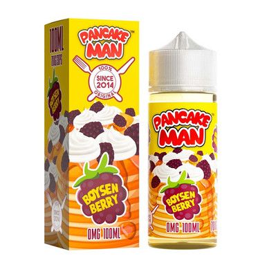 Boysenberry Pancake Pancake Man 100mL with packaging