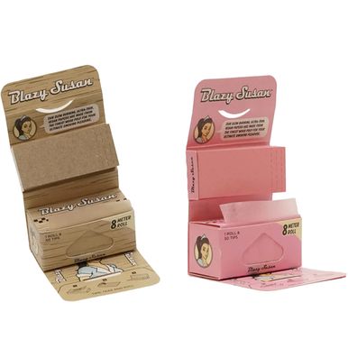 Blazy Susan High Roller Kit (8mm Paper Rolls + 50 Tips) Group Photo