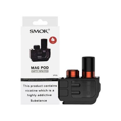 SMOK Mag Replacement Pods (3-pack) with packaging