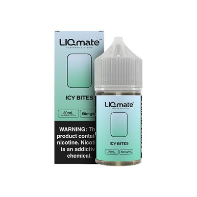 Icy Bites 7Daze Liqmate Series Salts 30mL 20mg bottle with packaging