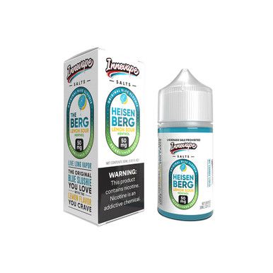 Heisenberg Lemon Sour Menthol by Innevape Salt Series | 30mL with packaging