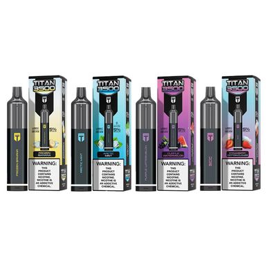 Titan Disposable 3500 Puffs 9mL Group Photo