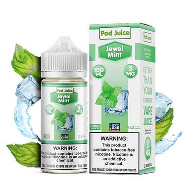 Pod Juice TFN Series 100mL - Jewel Mint thumbnail