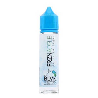 Double Apple Menthol (FRZNApple) by BLVK E-Liquid bottle