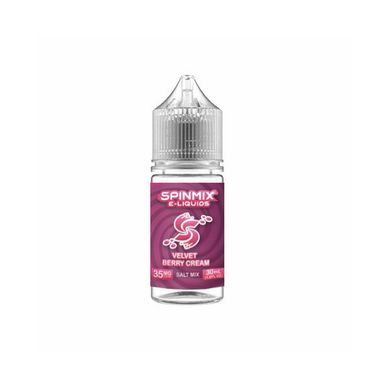 Velvet Berry Cream Spinmix Salts 30mL bottle