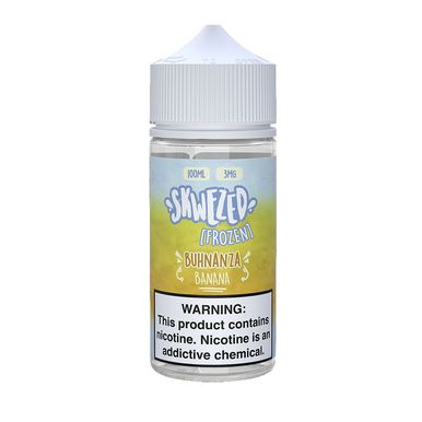 Frozen Buhnanza (Banana Ice) By Skwezed E-Liquid bottle