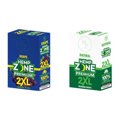 Hemp Zone Premium 2XL Wraps group photo
