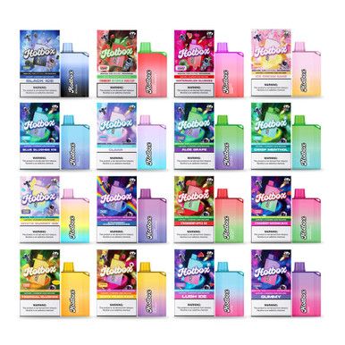 Puff HotBox 7500 puffs Disposable Vape 50mg 16mL thumbnail