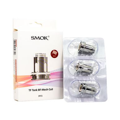 SMOK TF Coils (3-Pack) BF Mesh with packaging