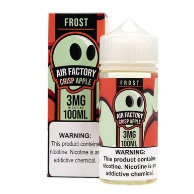 Crisp Apple by Air Factory E-Liquid 100ml with Packaging