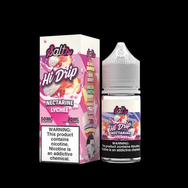 Nectarine Lychee by Hi-Drip Salts Series 30mL with Packaging - 50MG