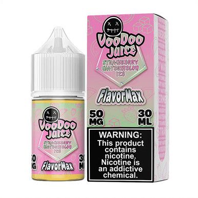 Strawberry Watermelon Ice Voodoo Juice FlavorMax Salts 30mL with pacakging