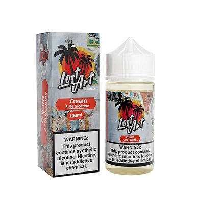 Cream by Lost Art E-Liquid with Packaging