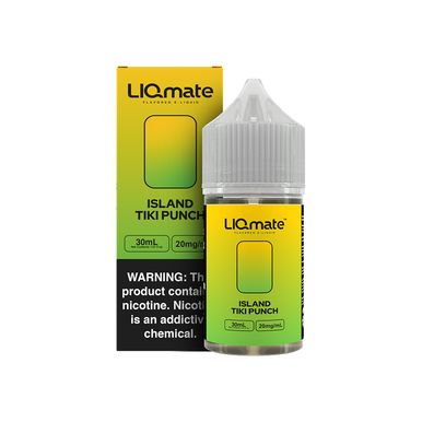 Island Tiki Punch 7Daze Liqmate Series Salts 30mL 20mg bottle with packaging