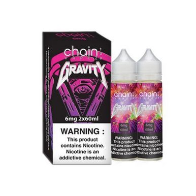 Gravity by Chain Vapez Series 120mL (2x60mL) with packaging