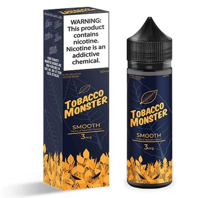 Smooth By Tobacco Monster E-Liquid with Packaging
