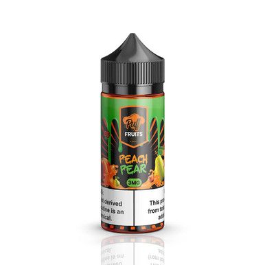 Peach Pear Puff Fruits 100mL Bottle