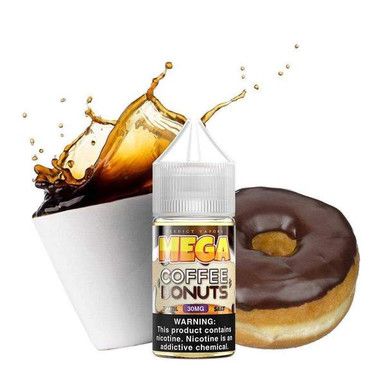 Coffee Donuts by Mega Salts E-Liquid Bottle