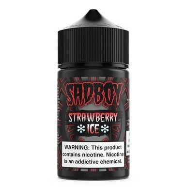 Strawberry Ice by Sadboy E-Liquid Bottle