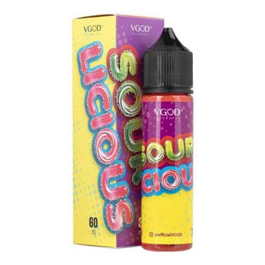 Sourlicious By VGOD E-Liquid with Packaging
