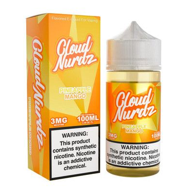 Pineapple Mango Cloud Nurdz 100mL with packaging