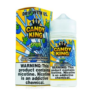 Sour Straws Candy King 100mL with Packaging