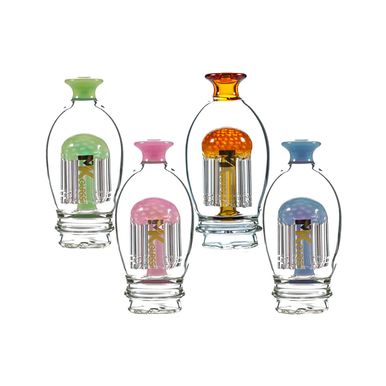 MKGlass MKAT3 Tree Perc Puffco Glass Attachment (Glass Attachment Only) Group Photo