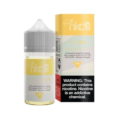 Maui Sun by Naked Tobacco-Free Nicotine Salt Series E-Liquid with Packaging