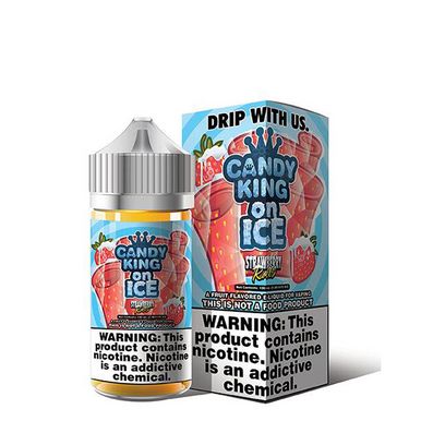 Strawberry Rolls Ice Candy King 100mL with Packaging