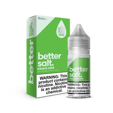 Miami Mint  Vapetasia Better Salt Salts 30mL with packaging