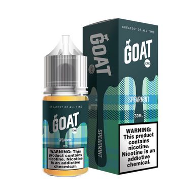Spearmint Goat Salts 30mL with Packaging