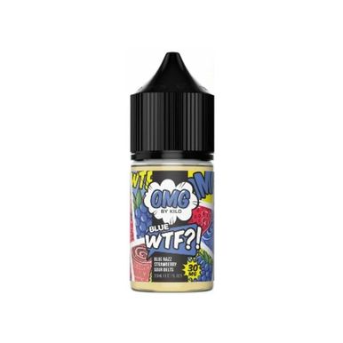 Blue WTF OMG Salts 30mL bottle
