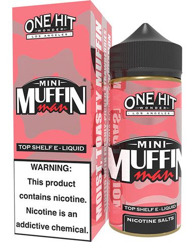 Mini Muffin Man by One Hit Wonder TF-Nic 100mL Series with Packaging