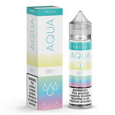 Drops by Aqua Tobacco-Free Nicotine Nicotine E-Liquid with packaging