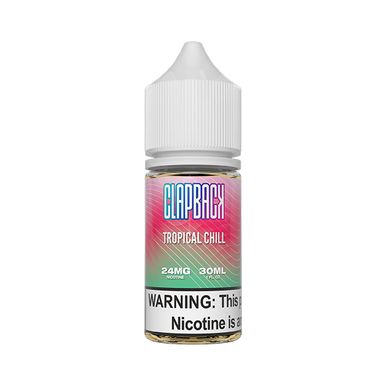 Tropical Chill By Saveurvape Clap Back TF Nic Salts 30mL Bottle