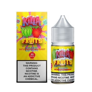 Watermelon Strawberry Ice by Killa Fruits Salts Series 30mL with packaging
