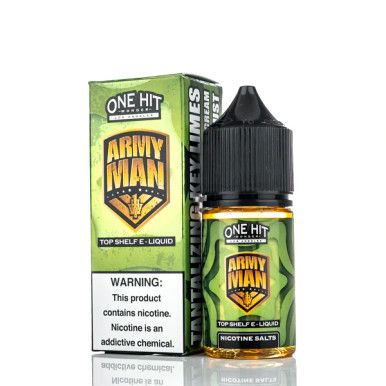 Army Man by One Hit Wonder TF-Nic 30mL Salt Series with Packaging